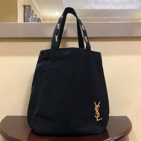 ysl logo tote bag